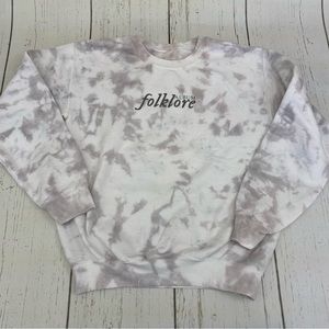 Taylor Swift Inspired Folklore Swearshirt - M